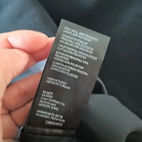 Anthropologie Mini Dress | Black Vest | Sleeveless Blazer | Size XS| - Picture 14 of 14